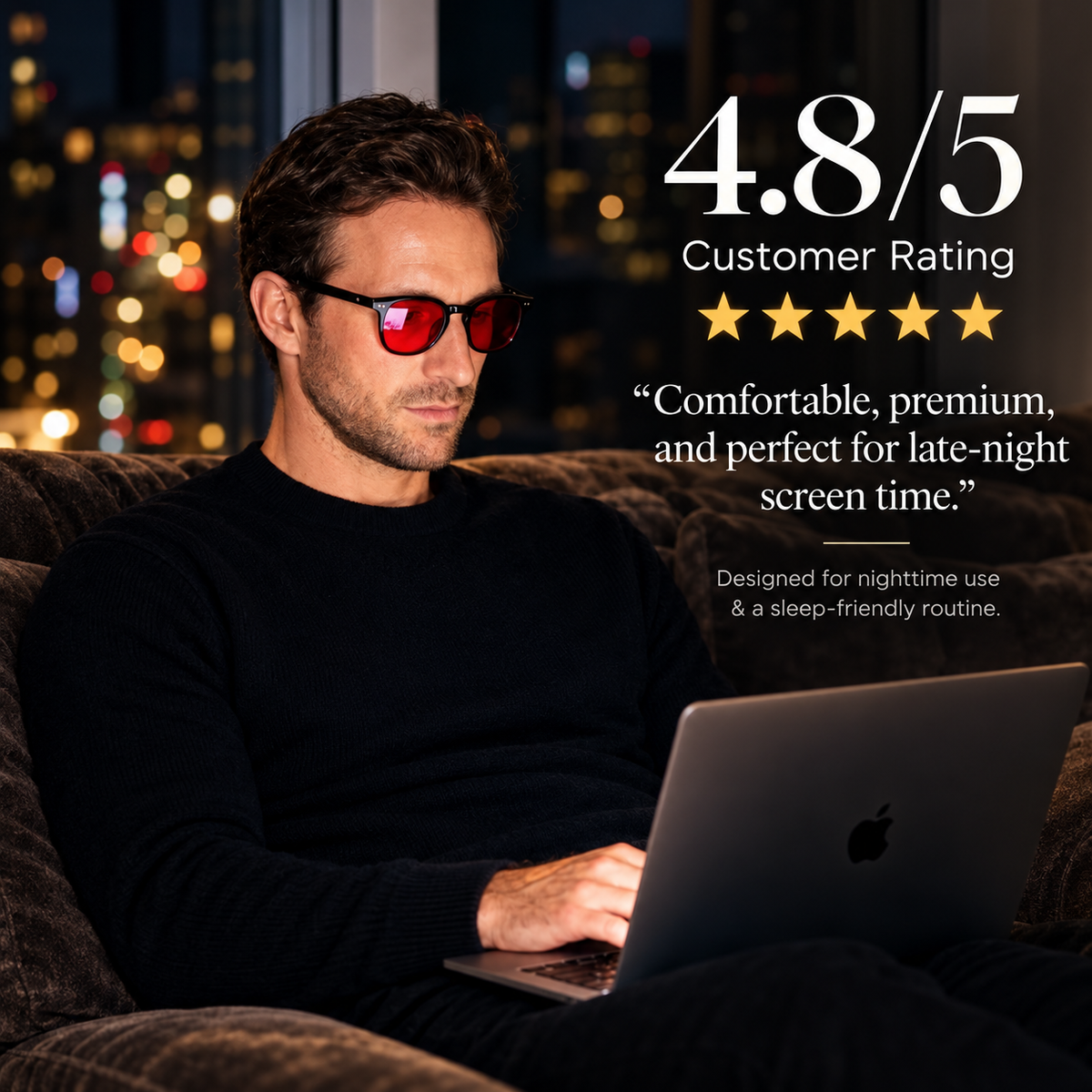 NIGHT RECOVERY LENSES BLACK