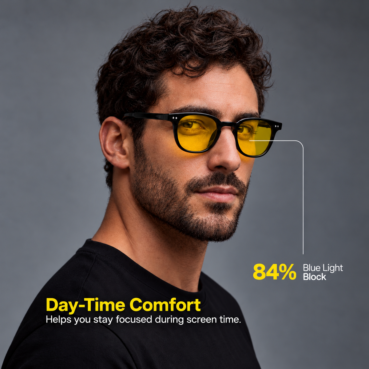 DAY-TIME COMFORT LENSES BLACK