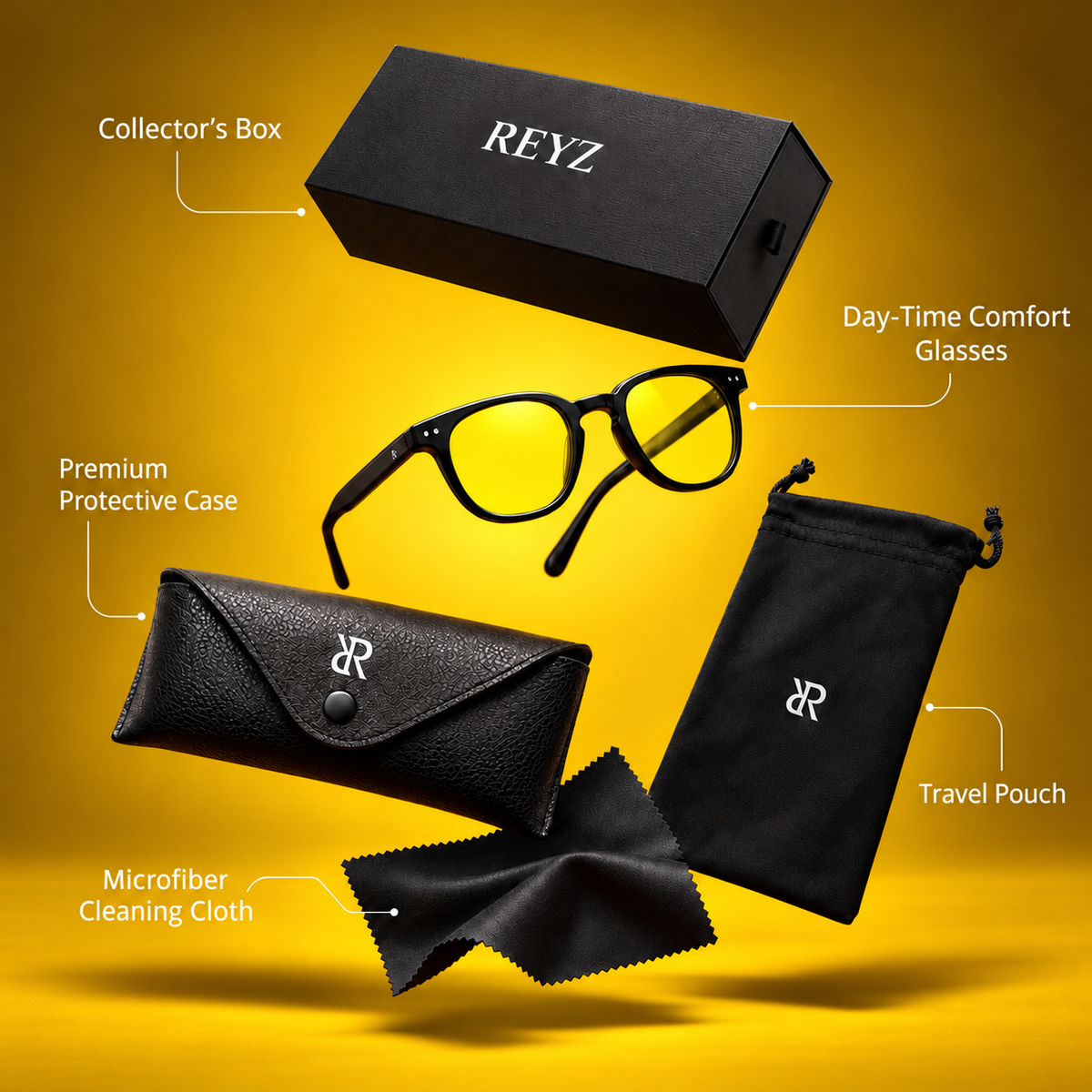 DAY-TIME COMFORT LENSES BLACK